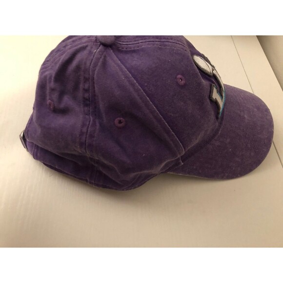 Super Bowl LII New Era 920 Hat Cap Adjustable Purple Grey Pre-Owned - Picture 6 of 6